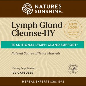 Nature's Sunshine lymph gland cleanse-hy label