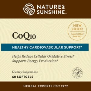 Nature's Sunshine CoQ10 Label