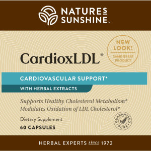 Nature's Sunshine CardioxLDL Label