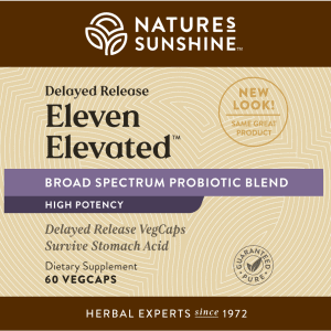 Nature's Sunshine Eleven Etiqueta Elevada