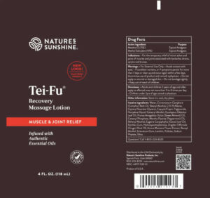 Tei-fu lotion label