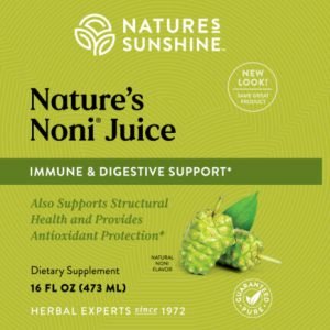 Nature's Sunshine Nature's Noni Label