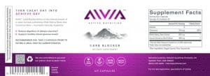 Etiqueta de AIVIA Carb Blocker