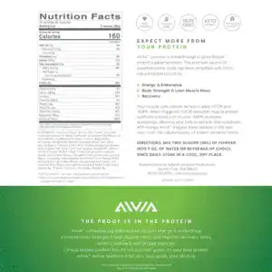Aivia Nutrition Facts