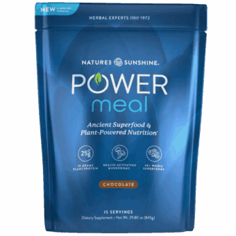 Natures sunshine power meal chocolate