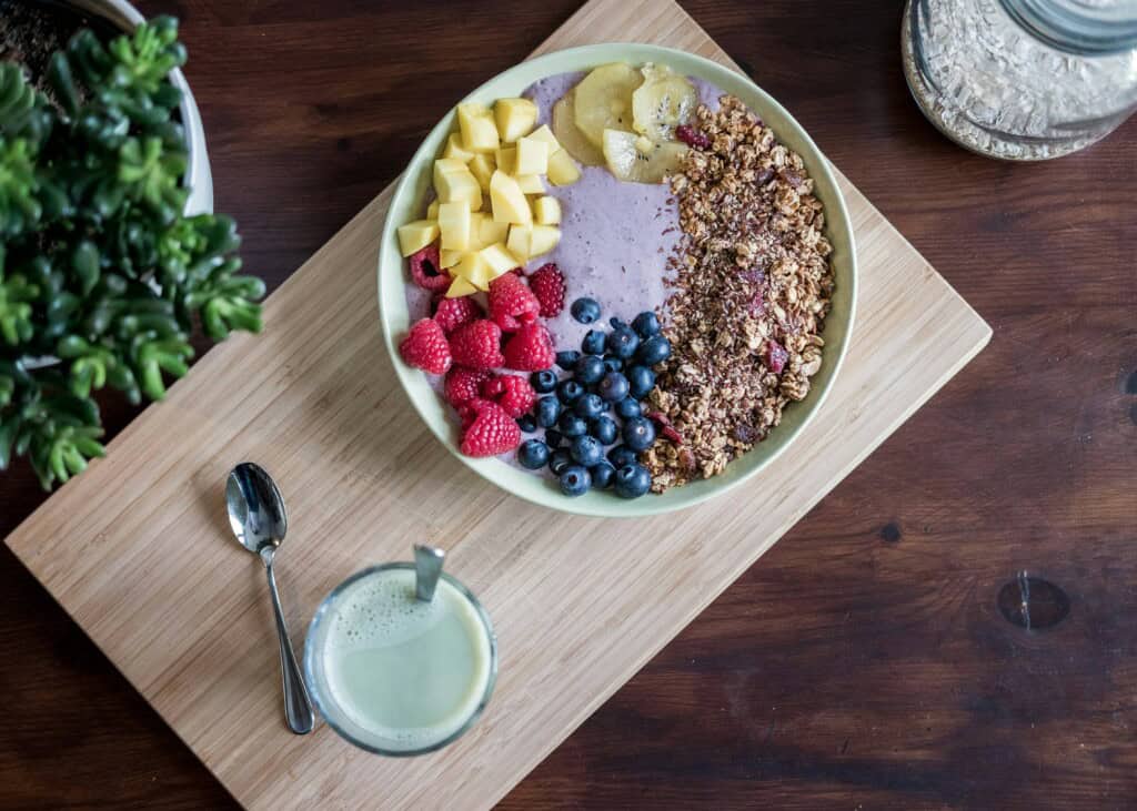 BOWL of fruit