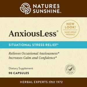 Anxiousless 90 label