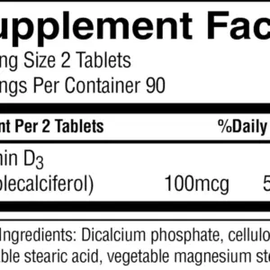 Vitamin D3 180