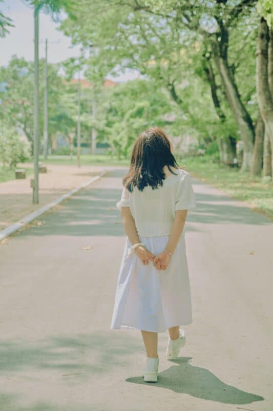 GIRL IN PARK