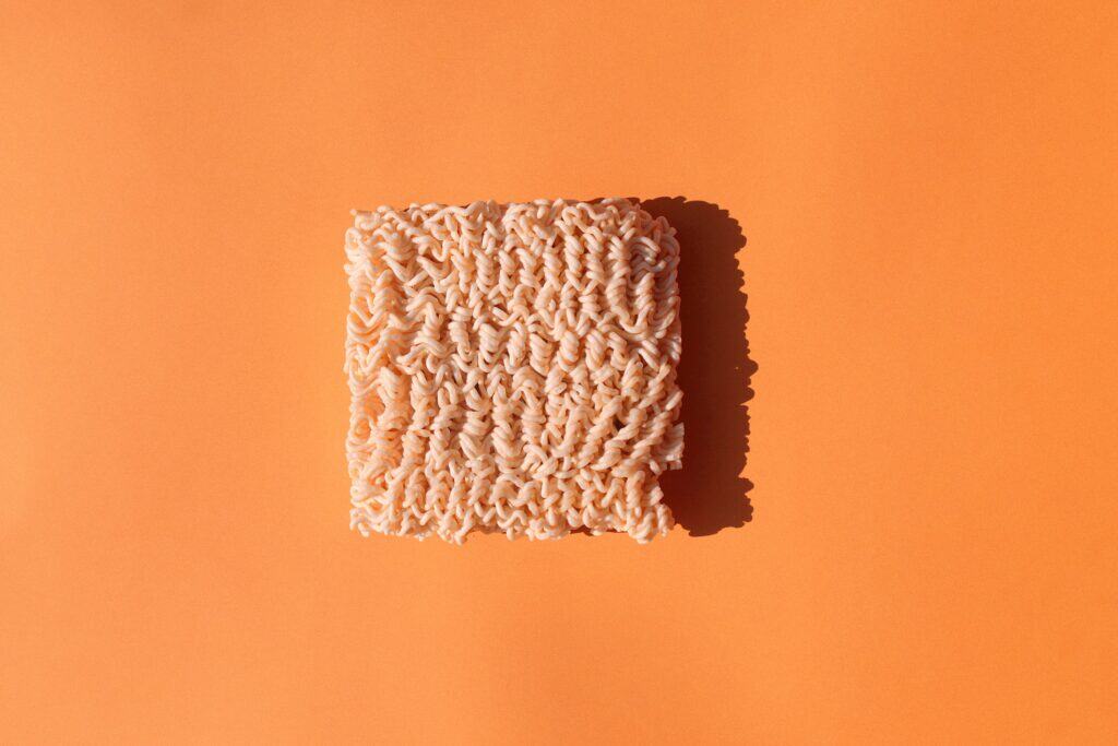 block of ramen